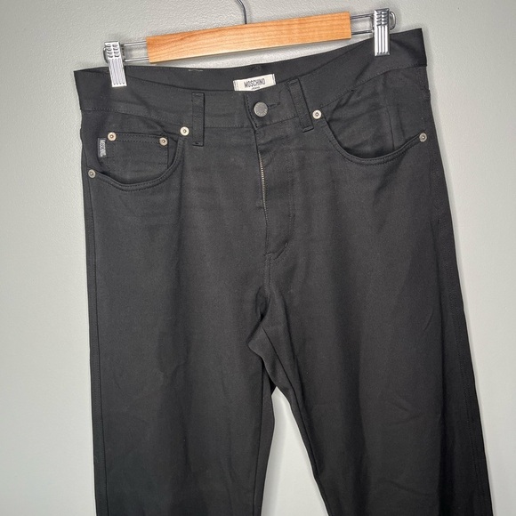 MOSCHINO JEANS Peace Sign Back Straight Leg - Picture 6 of 11